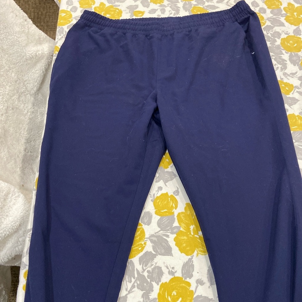 brand new (tags) straight leg navy blue jaanuu scrub pants
